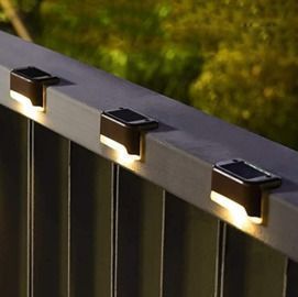 16-Pack Solar Waterproof LED Deck Lights