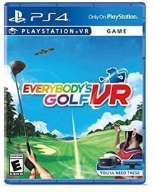 Everybody's Golf VR, PlayStation 4