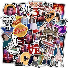 50PCS Stranger Thing Stickers Pack