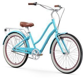 sixthreezero EVRYjourney Women's 24 3-Speed Step-Through Touring Hybrid Bicycle
