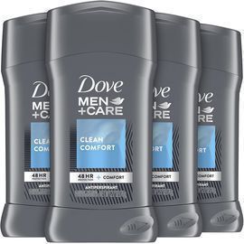 4pk of Dove Men+Care Antiperspirant Deodorant