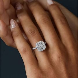 Exquisite Full Diamond Ring