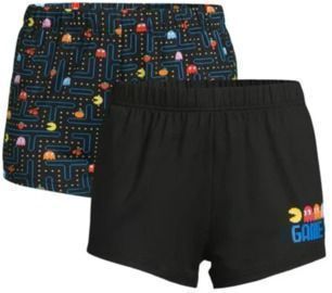 2pk Pac-Man Sleep Boxer Shorts