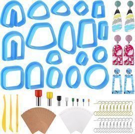 18 Pcs Polymer Clay Cutters