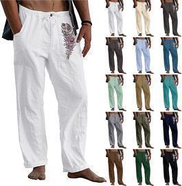 Cotton Linen Casual Pants