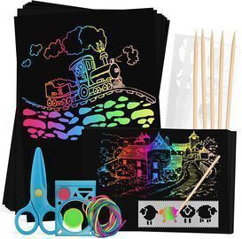 Arts and Crafts Magic Scratch Paper