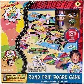Ryans World Road Trip Board Game