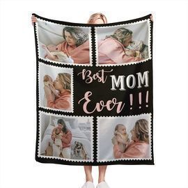 Best Mom Ever Custom Blankets
