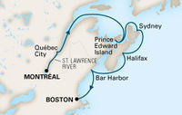 Weeklong Canada & New England Cruise from Montreal