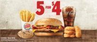 Burger King - 5 for $4 Deal