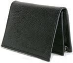 Leather Wallet with Expandable Credit Card Case