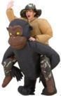 Inflatable Riding Gorilla Adult Halloween Costume