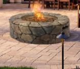 BCP Stone Design Outdoor Gas Firepit