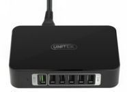 Unitek 60-watt 6-Port USB Desktop Charging Station