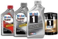 Mobil 1 Synthetic 5-Quart Motor Oil or Super 5-Quart Oil