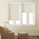 Saratoga 64 Cut-to-Width Fringed Blackout Roller Shade