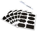 Chalkboard Label Stickers + Free Liquid Chalk Marker