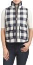 Women's Buffalo Plaid Quilted Vest