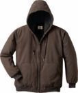 Men's Washed Canvas Hooded Jacket