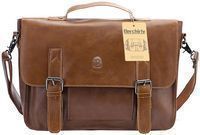 Berchirly Vintage Leather Briefcase