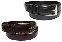 Men's Genuine Leather Belt 2-Pack