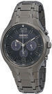 Seiko Men's Recraft Solar Chronograph Stainless Steel Watch
