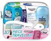 On The Go Women's 10-Piece Travel Kit