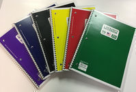 70 Page Wirebound Notebook, Wide Ruled