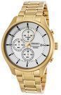 Seiko Gold-tone Chronograph Men's Watch SKS544