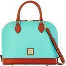 Dooney & Bourke Pebble Grain Zip Zip Satchel (Mint)