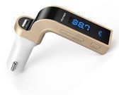 LDesign Wireless FM Adapter Car Kit w/ USB Car Charging