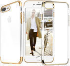iPhone 7 & 7+ Ultra Thin Transparent Shockproof Bumper Case