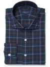 Wythe Blue and Green Plaid Shirt