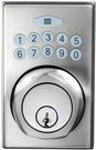 Defiant Single Square Spin-To-Lock Electronic Deadbolt