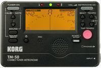 Korg TM50BK Instrument Tuner and Metronome