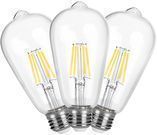 Notoc 4-watt Retro-Style Edison LED Light Bulb 3-Pack