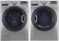 LG 4.5-cu ft HE Stackable Front-Load Washer & Dryer $699 Ea