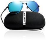 LUOMON Men's Polarized Aviator Sunglasses