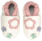 Momo Baby Girls Soft Sole Leather Crib Bootie Shoes