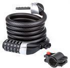 Blusmart 6' Self Coiling Combination Bike Lock