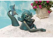 Design Toscano Meara the Mermaid Swimmer Statue