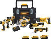 DeWalt 20-volt Max Lithium-Ion Cordless 7-Tool Combo Kit