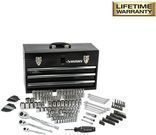 Husky Mechanics 200 Piece Tool Set in Metal Box