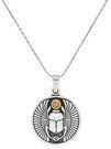 Alex and Ani Scarab Necklace (Silver)