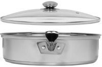Sedona Stainless Steel 6-Qt. Jumbo Pan & Lid