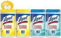 Lysol Disinfecting Wipes 4x80-Ct.