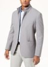 Alfani Men's Mini Chevron Full-Zip Blazer/Jacket