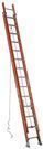 28' Werner D6200 Fiberglass Type 1A Extension Ladder
