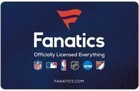Fanatics $50 Gift Card (Email Delivery)