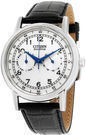 Citizen Eco-Drive Black Leather Men's Watch (AO9000-06B)
